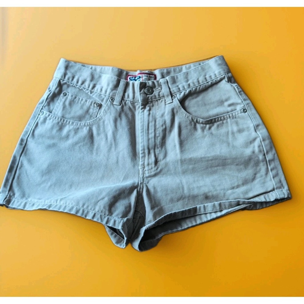 Vntg Old Navy Tan 100%Cotton Lightweight 5 Pocket Sz 6 Women's Shorts Summer